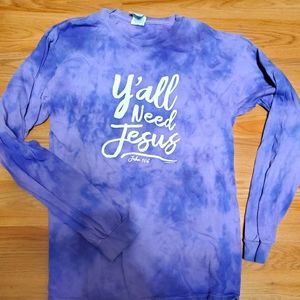 Purple Long sleeve t-shirt